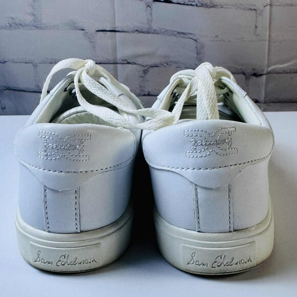 Sam Edelman Ethyl Leather Sneakers Women's Size 7 - Picture 5 of 13